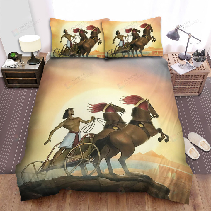 The Prince Of Egypt Animated Movie Art Bed Sheets Spread Comforter Duvet Cover Bedding Sets