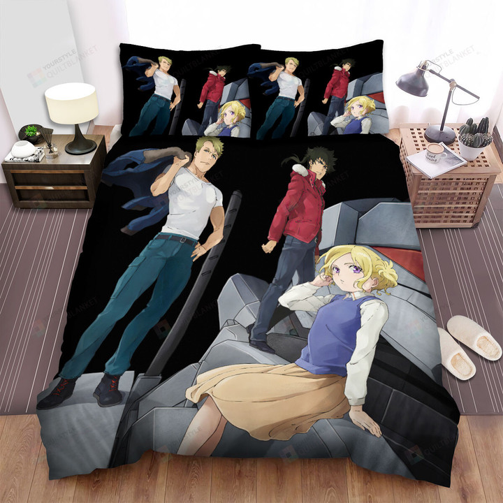 Kuromukuro Kennosuke With Sophie And Tom Borden Poster Bed Sheets Spread Duvet Cover Bedding Sets