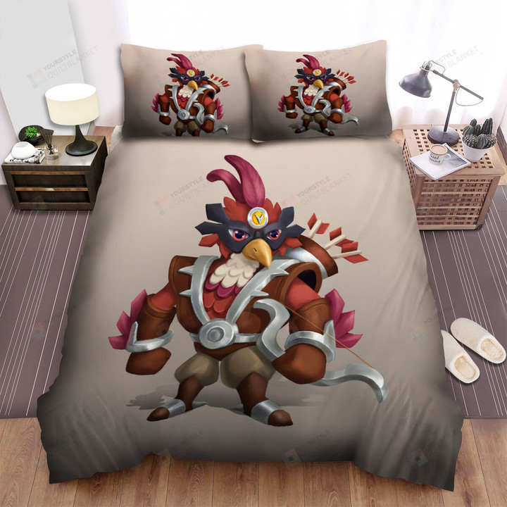 The Wildlife - The Red Cardinal Archer Art Bed Sheets Spread Duvet Cover Bedding Sets