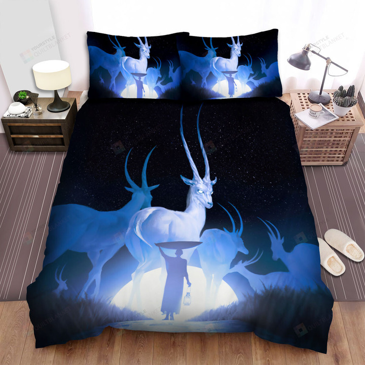 The Gazelle Pack Moving At Night Bed Sheets Spread Duvet Cover Bedding Sets