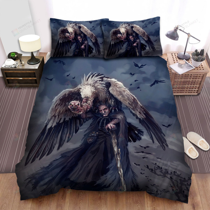 The Wildlife - The Vulture On The Witch's Shoulders Bed Sheets Spread Duvet Cover Bedding Sets