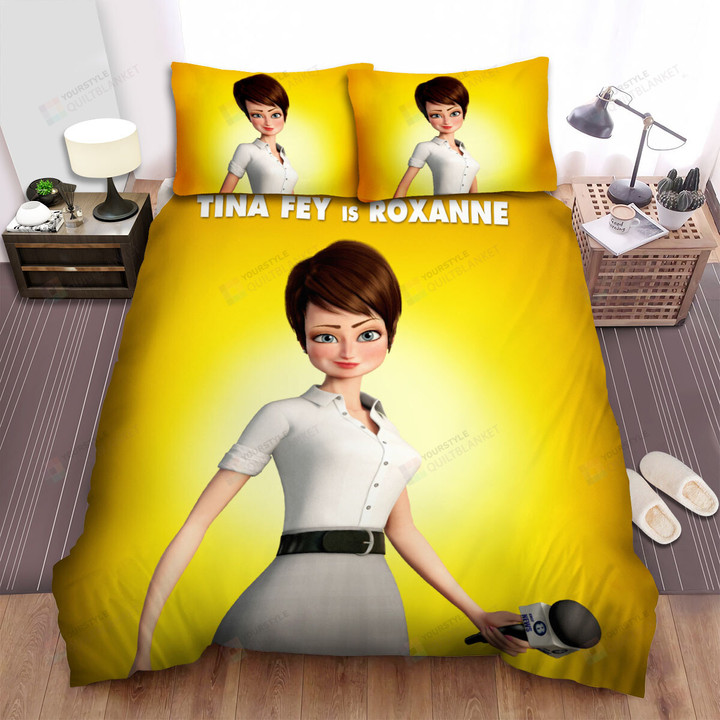 Megamind Tina Fey Is Roxanne Bed Sheets Spread Duvet Cover Bedding Sets