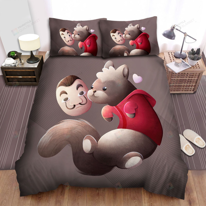 The Wild Animal - The Ferret Bandit Bed Sheets Spread Duvet Cover Bedding Sets