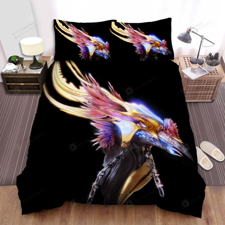 The Wild Animal - The Vulture In A Mask Bed Sheets Spread Duvet Cover Bedding Sets