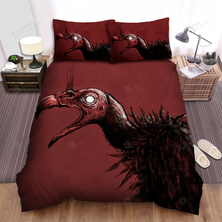 The Wild Animal - The Vulture Screaming Art Bed Sheets Spread Duvet Cover Bedding Sets
