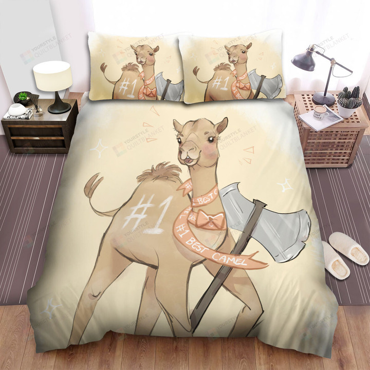 The Wildlife - The Camel With An Axe Bed Sheets Spread Duvet Cover Bedding Sets