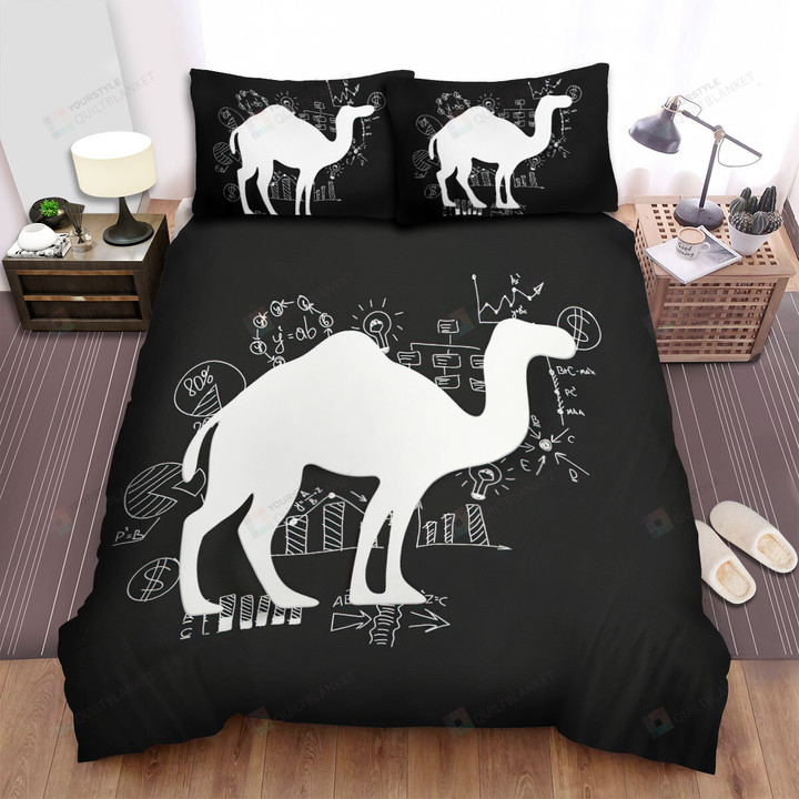 The Wild Animal - The Camel Silhouette Art Bed Sheets Spread Duvet Cover Bedding Sets