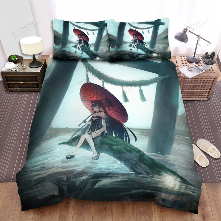 Ninomae Ina'nis Lonely In The Lost Temple Bed Sheets Spread Duvet Cover Bedding Sets