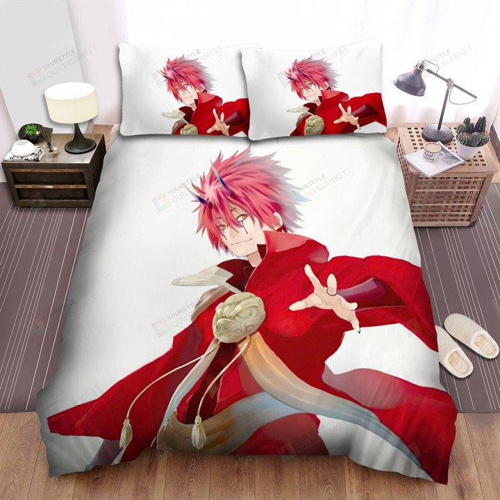 That Time I Got Reincarnated As A Slime (2018) Confident Movie Poster Bed Sheets Spread  Duvet Cover Bedding Sets