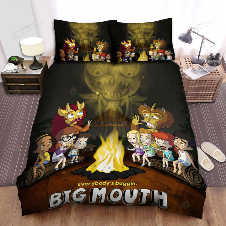 Big Mouth (2017) Everybody's Buggin Bed Sheets Spread Comforter Duvet Cover Bedding Sets