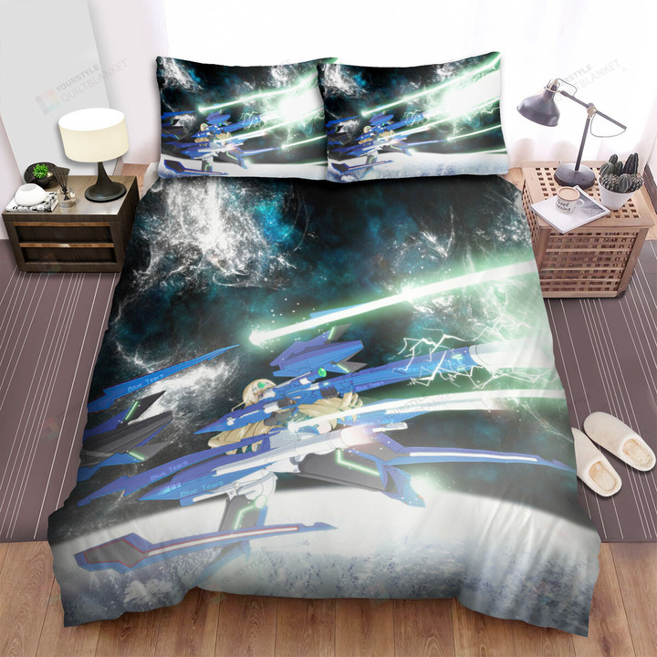 Infinite Stratos Cecilia Alcott In Battle Bed Sheets Spread Duvet Cover Bedding Sets