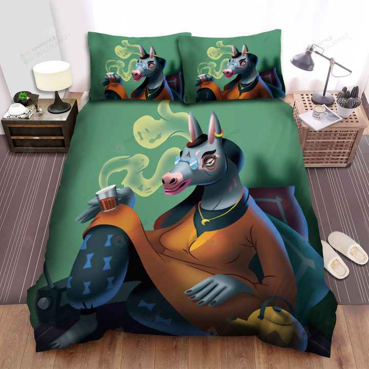 The Donkey Witch Bed Sheets Spread Duvet Cover Bedding Sets