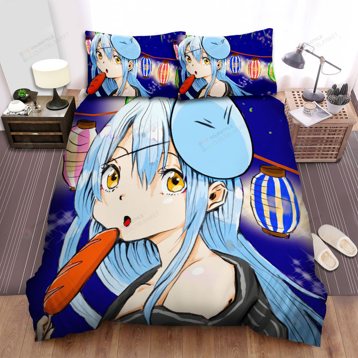 That Time I Got Reincarnated As A Slime (2018) Festival Movie Poster Bed Sheets Spread  Duvet Cover Bedding Sets