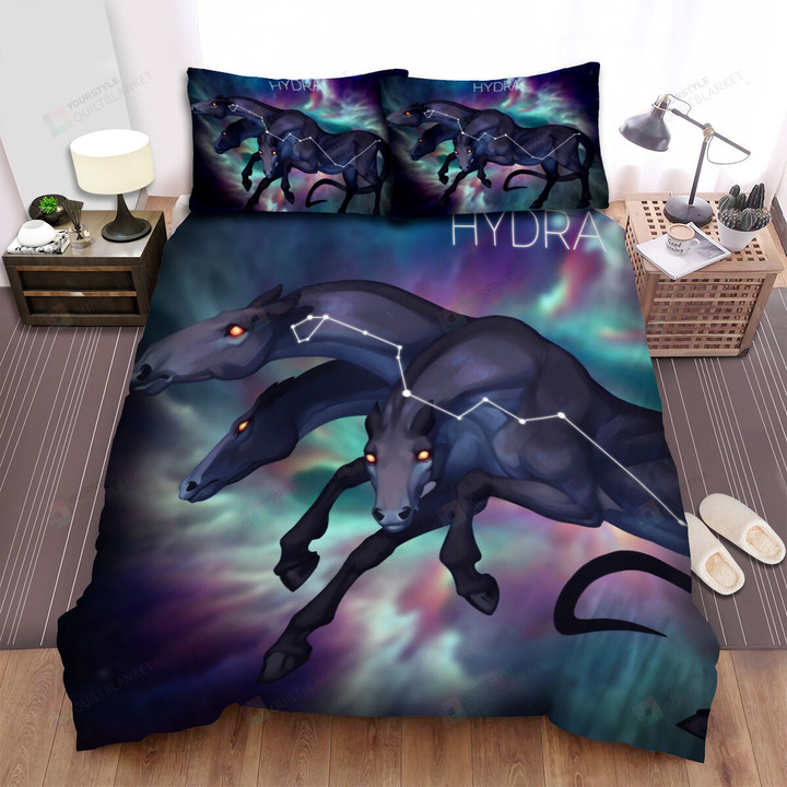 The Wild Creature - The Hydra Horse Bed Sheets Spread Duvet Cover Bedding Sets