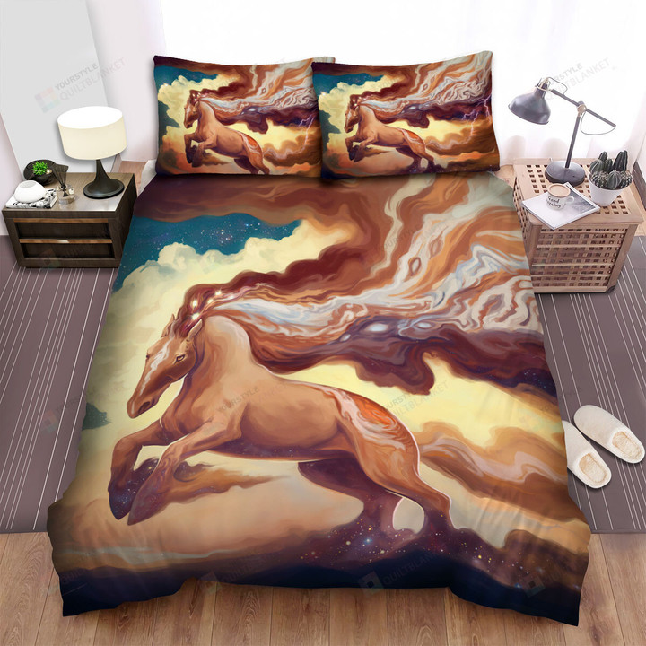 The Wild Creature - The Thunder Horse Art Bed Sheets Spread Duvet Cover Bedding Sets