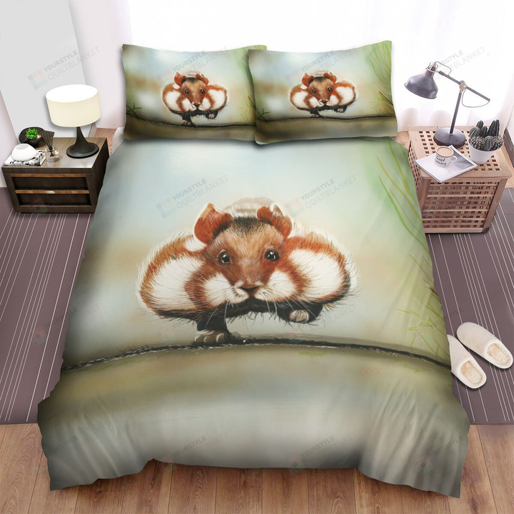 The Small Animal - The Big Mouth Hamster Bed Sheets Spread Duvet Cover Bedding Sets