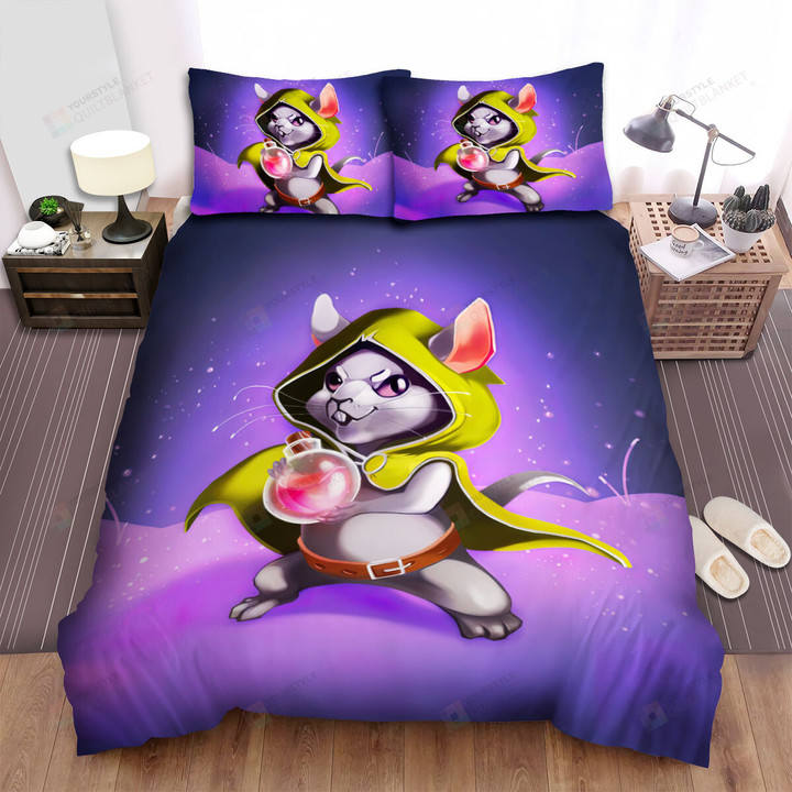 The Rodent - The Mouse With A Potion Bed Sheets Spread Duvet Cover Bedding Sets