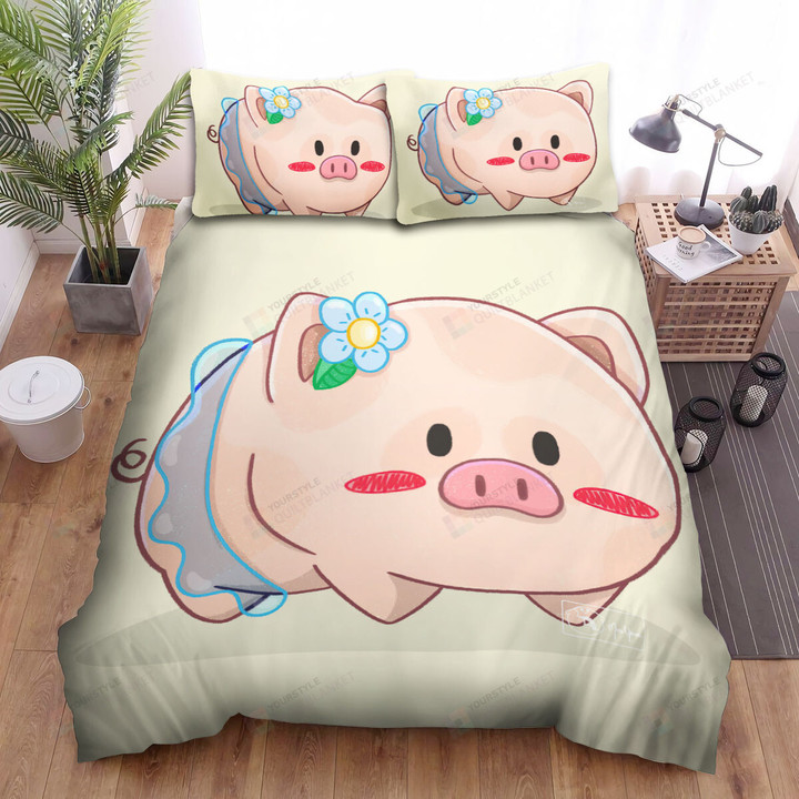 The Pig In The Dress Bed Sheets Spread Duvet Cover Bedding Sets