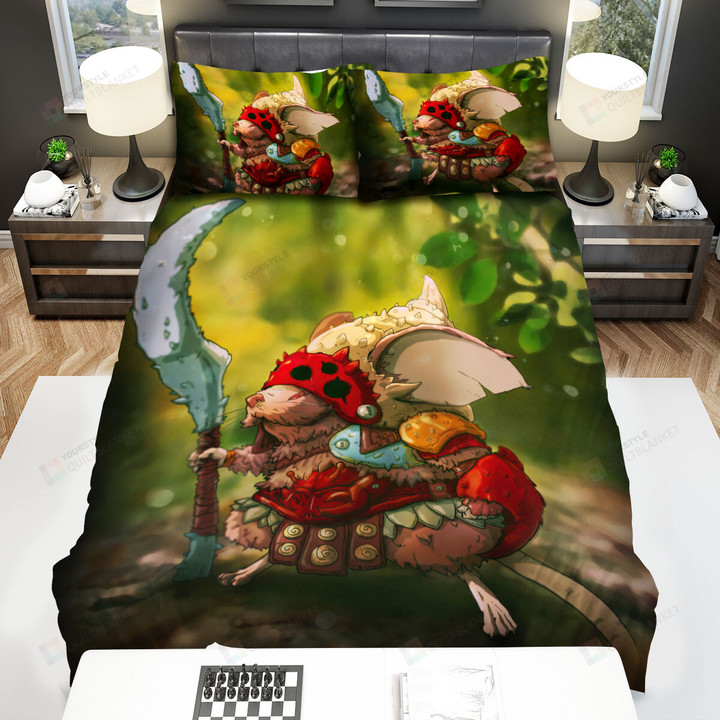 The Rodent - The Mouse In The Armor Bed Sheets Spread Duvet Cover Bedding Sets