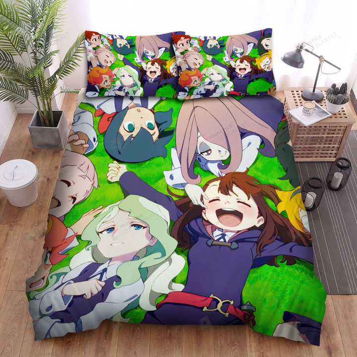 Little Witch Academia First-Generation Witches Bed Sheets Spread Duvet Cover Bedding Sets