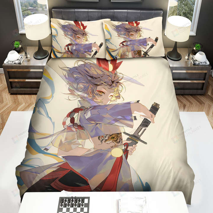 Touhou Toramaru Shou Bed Sheets Spread Duvet Cover Bedding Sets
