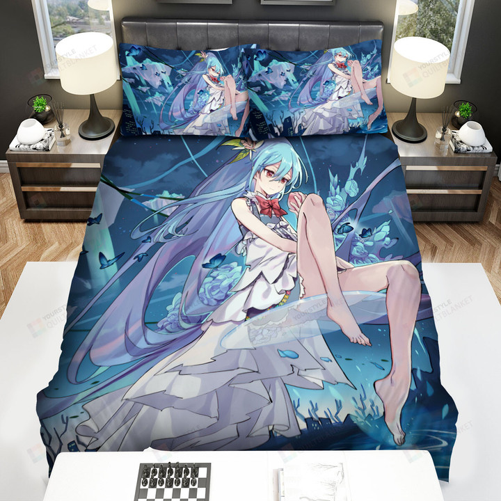 Touhou Hinanawi Tenshi Bed Sheets Spread Duvet Cover Bedding Sets
