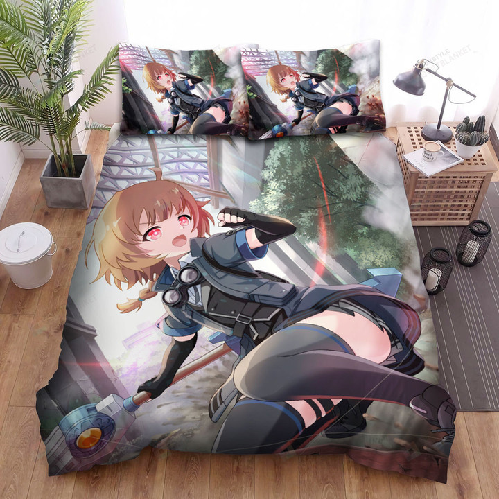 Assault Lily Futagawa Fumi Bed Sheets Spread Duvet Cover Bedding Sets