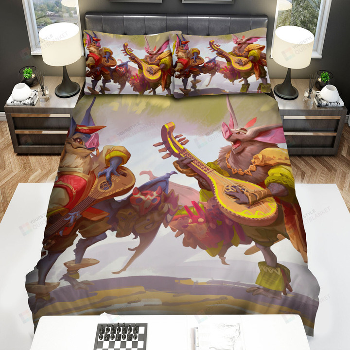 The Wild Animal - The Bat Music Band Bed Sheets Spread Duvet Cover Bedding Sets