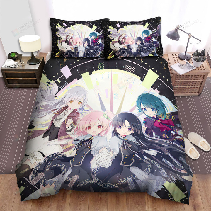 Assault Lily Last Bullet Anime Poster Bed Sheets Spread Duvet Cover Bedding Sets