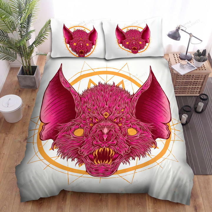 The Wild Animal - The Bat Monster Art Style Bed Sheets Spread Duvet Cover Bedding Sets