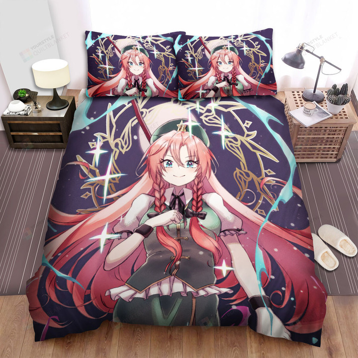 Touhou Hong Meiling Bed Sheets Spread Duvet Cover Bedding Sets
