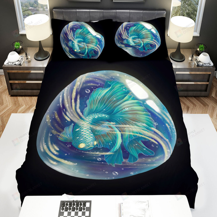The Betta In The Bubble Bed Sheets Spread Duvet Cover Bedding Sets