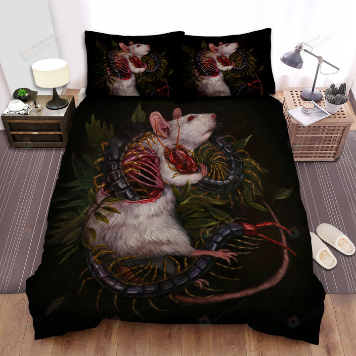 The Wild Animal - The Rat And The Centipede Bed Sheets Spread Duvet Cover Bedding Sets