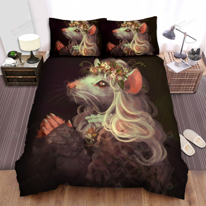 The Wild Animal - The Rat Prayer Art Bed Sheets Spread Duvet Cover Bedding Sets