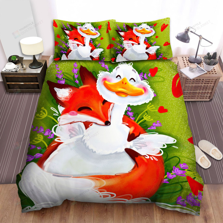 The Groose And A Fox Bed Sheets Spread Duvet Cover Bedding Sets