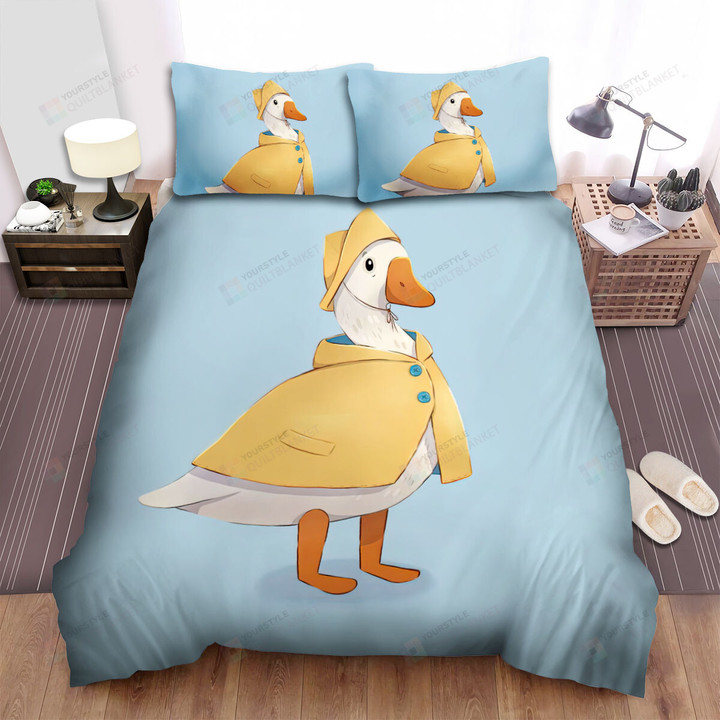 The Goose In The Raincoat Bed Sheets Spread Duvet Cover Bedding Sets