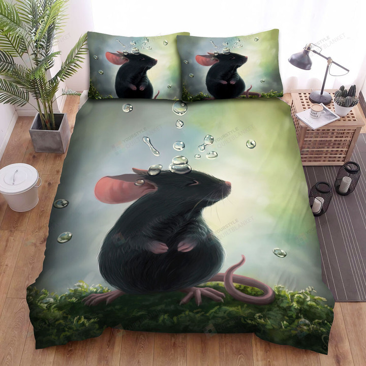 The Wild Animal - The Rat Under The Rain Bed Sheets Spread Duvet Cover Bedding Sets