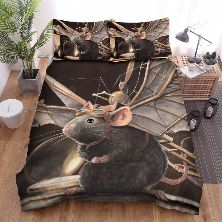 The Wild Animal - The Rat Has Wings Bed Sheets Spread Duvet Cover Bedding Sets