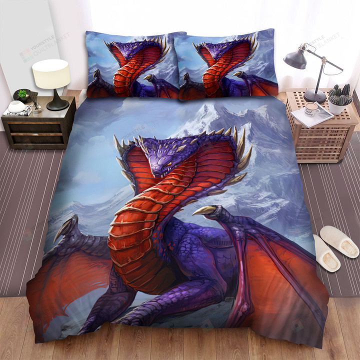 The Wild Animal - The Cobra Dragon Art Bed Sheets Spread Duvet Cover Bedding Sets