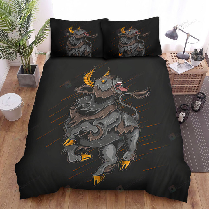 The Buffalo So Angry Bed Sheets Spread Duvet Cover Bedding Sets