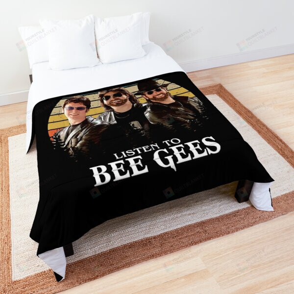 Bee Gees Bed Sheets Spread Duvet Cover Bedding Set