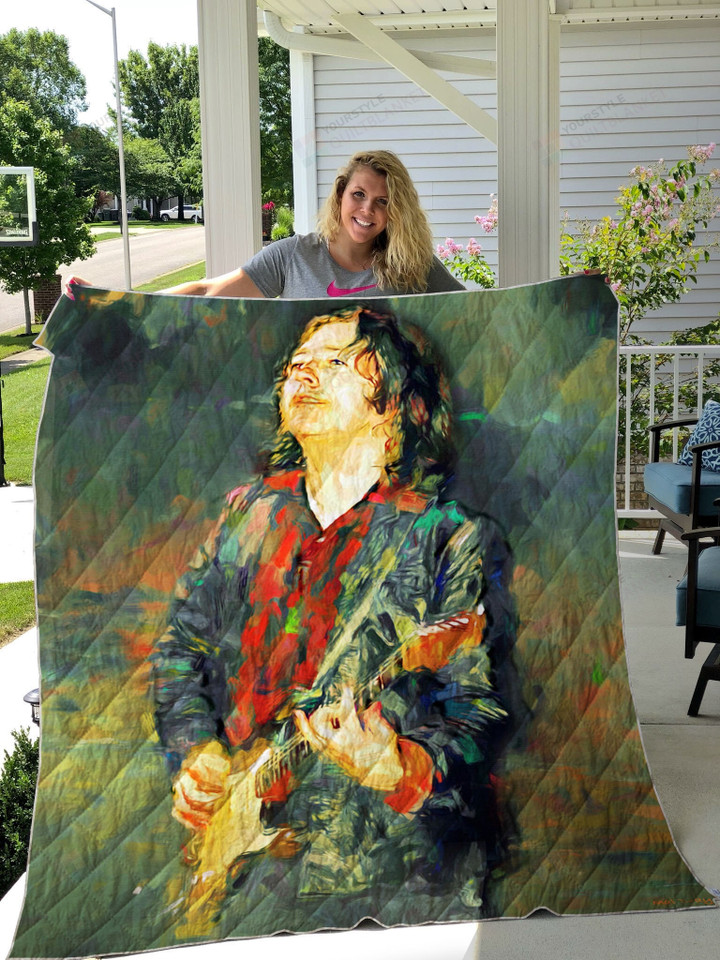 Rory Gallagher Quilt Blanket