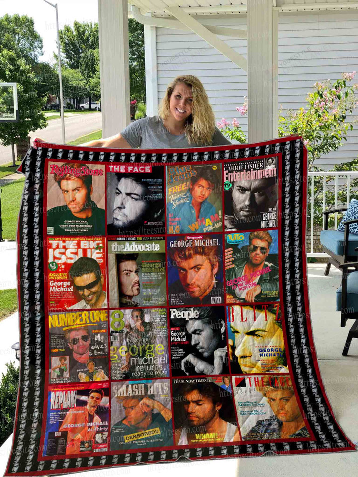 George Michael Quilt Blanket