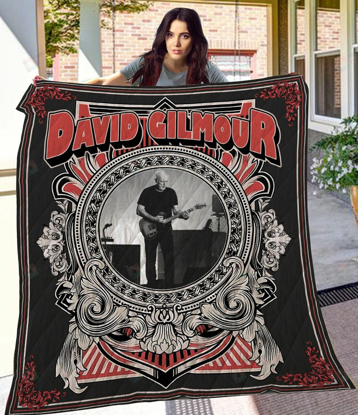 David Gilmour Quilt Blanket