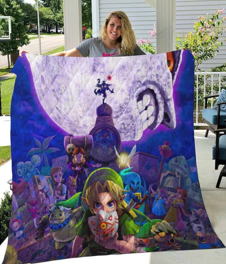 The Legend Of Zelda Quilt Blanket