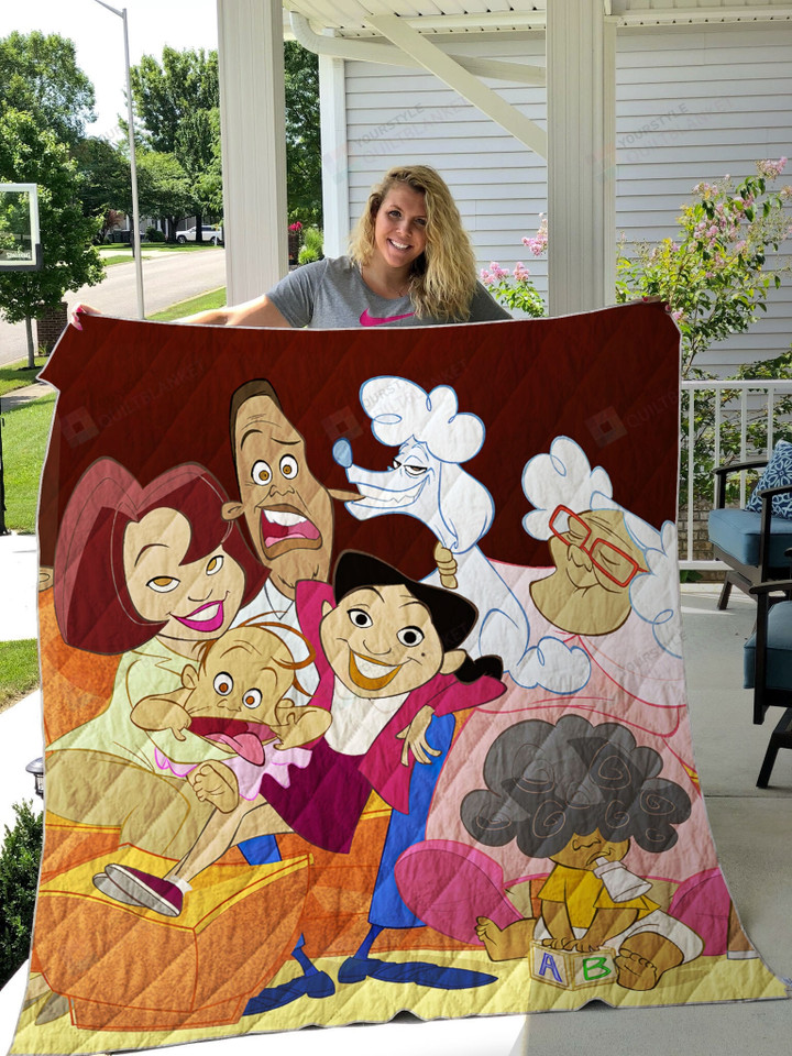 The Proud Family Portrait Quilt Blanket
