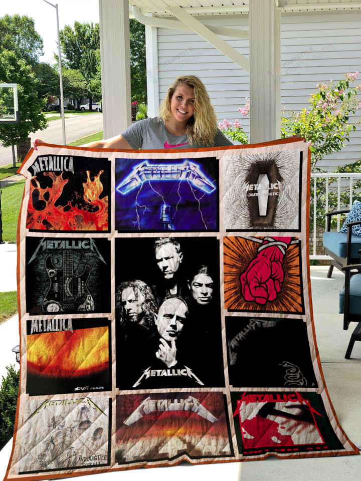 Metallica Quilt Blanket