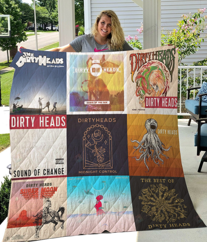 Dirty Heads Album Covers Quilt Blanket