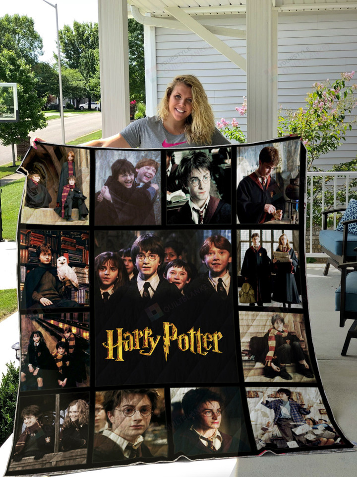 Harry Potter Movies Quilt Blanket 01