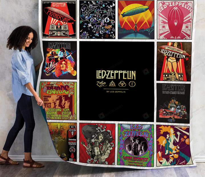 Led Zeppelin Quilt Blanket For Fans